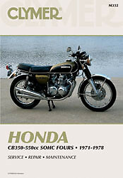 Clymer repair manual - manual, honda