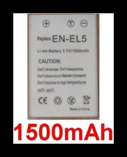 ★ 1500 mah BATTERIE RECHARGEABLE  ★ EN-EL5 NIKON Coolpix P90 / P80 / S10