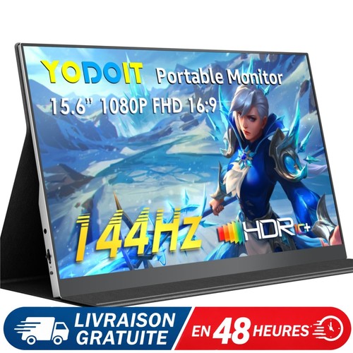 Yodoit écran portable - portable, 15,6"