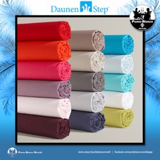 DAUNENSTEP | VIVACOLOR Cotton Jersey Corner Bottom Sheet 