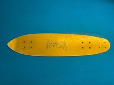Vintage Skateboard Banzai Aluminum Gold