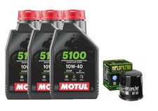 Coupon Honda VT 600 Shadow 1991 1992 1993 1994 Motul 5100 10W40+ Filtre À Huile