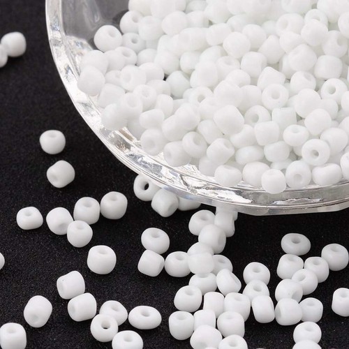 Lot 500 perles rocaille - 500,