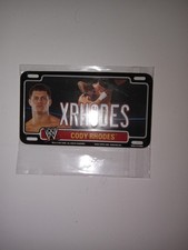 2012 Topps WWE Cody Rhodes Power Plate Magnet “XRHODES”