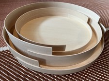 Fritz Hansen Stack Trays, Set Of 3 (#4,5,7)—OOP, Rare, And Beautiful—Perfect! 