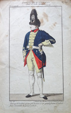 GRAVURE COULEUR COSTUME