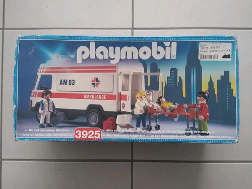 3925 playmobil hopital - hopital, vintage