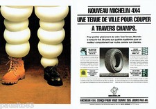 PUBLICITE ADVERTISING 056 1994 Michelin tires 4x4 (2p)