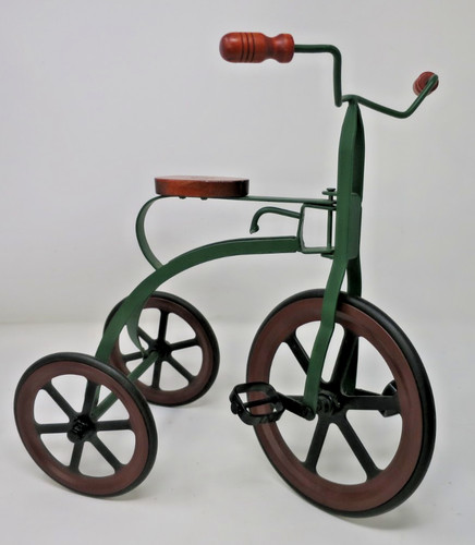 Vtg metal wood big wheel - vtg,
