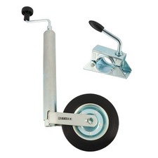 Roue Jockey - Tube acier 48mm