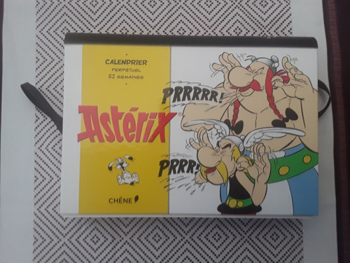 Calendrier perpetuel asterix - calendrier,
