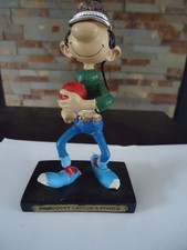 Plastoy figurine Gaston Lagaffe « bilboquet casque a pointes  »2004