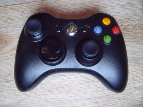 Manette xbox 360 - 360, noire