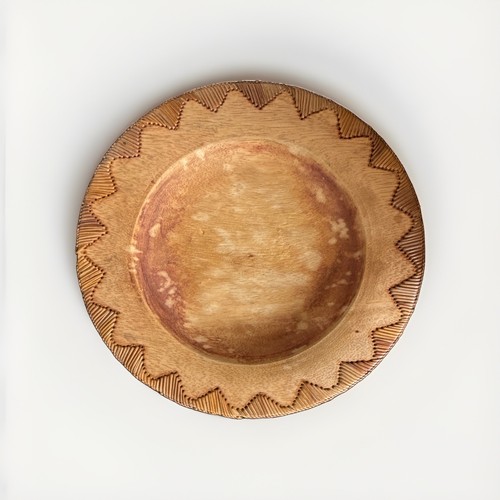 Plateau service rond en - de,