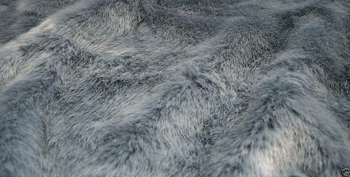 Super luxe tissu fourrure - tissu, en