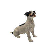 Tri-color sitting Jack Russell Terrier Vintage Castagna Figurine