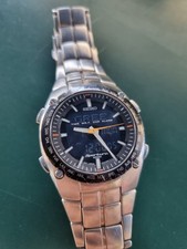 Rare SEIKO Sportura H023-00C0 WorldTime & More. Quartz Men's Watch , Working.