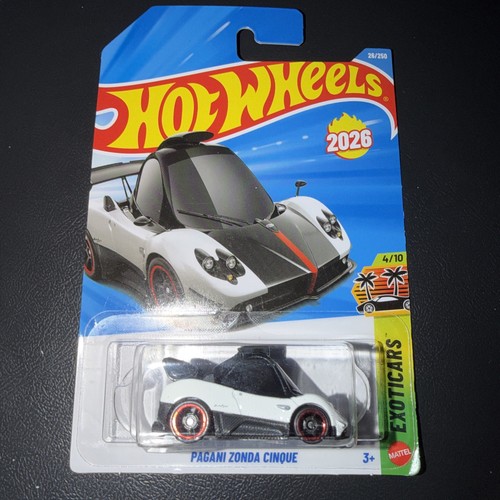 Hot wheels pagani zonda - wheels, cinque