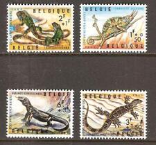 BELGIUM # B779-82 MNH ANIMALS ANTWERP ZOO LIZARD TURTLE