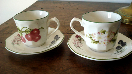 Lot pièces porcelaine - lot,