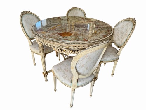Table ronde style louis - ronde,