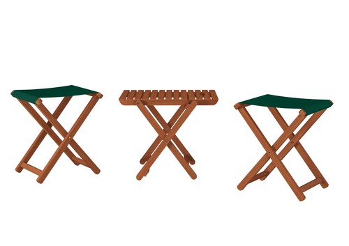 Tabouret jardin pliable - tabouret, de