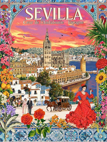 Affiche vintage - affiche,