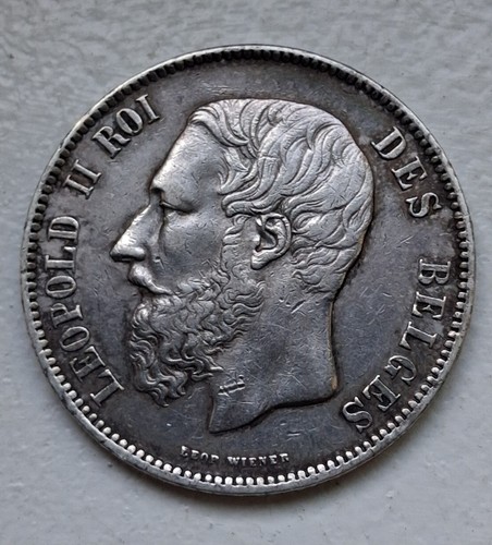 Belgique léopold francs - belgique, 5