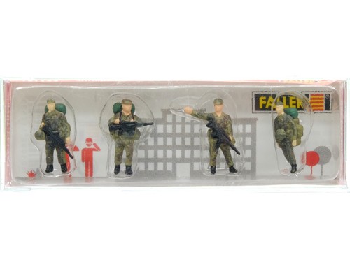 Faller soldats avec bagages - faller,