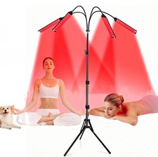 Lampe de luminothérapie rouge avec lumière infrarouge 660 nm et 850 nm – 420 LED