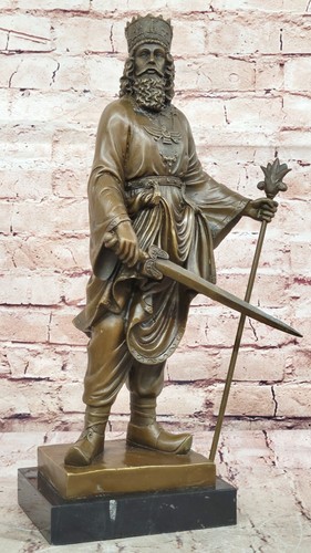 Tall bronze marble persian - tall,