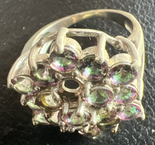 Bague ancienne marguerite - bague,