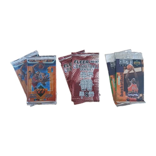 Lot packs basketball vintage - 6,