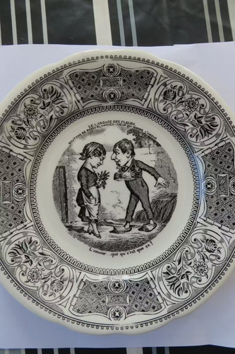 Assiette parlante gien le - assiette,