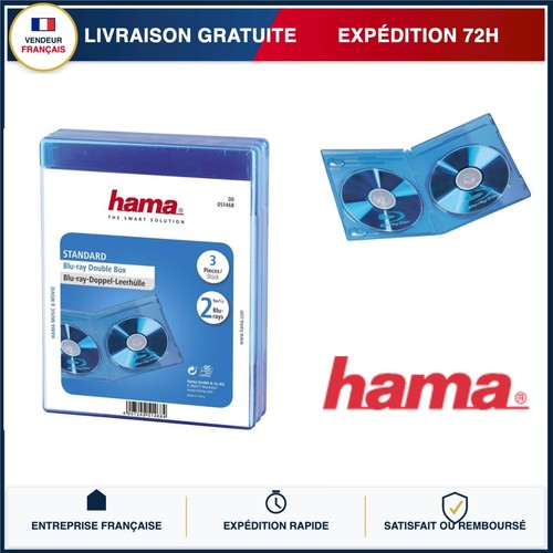 Hama boîtier double blu ray - hama,