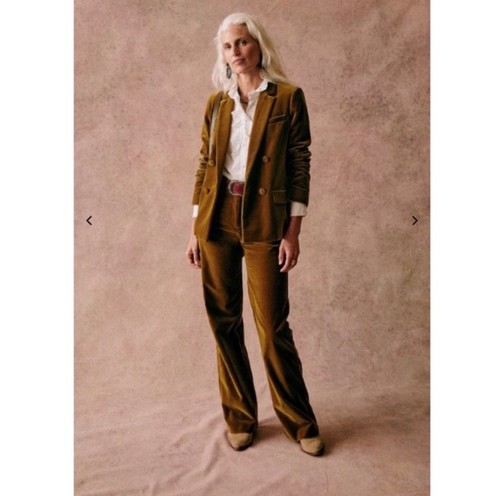 Sezane suit set martin - suit, curry