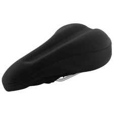 couvre selle DOKIO en gel  noir    260 x1 60 mm   190grs  type selle route/VTT