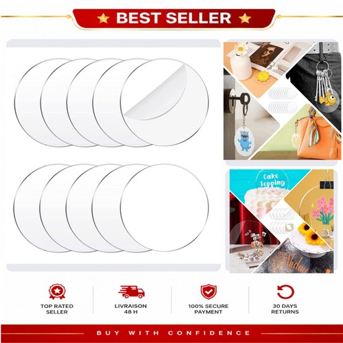 Plaques acryliques rondes - acryliques,