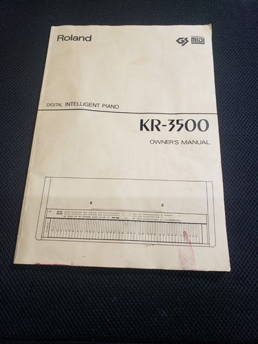 Roland 3500 digital - roland, kr-3500