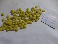 Lot de 100 perles en verre