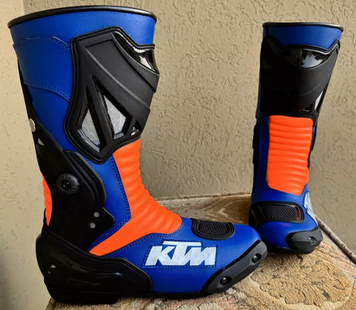 Ktm bottes cuir course moto - ktm,