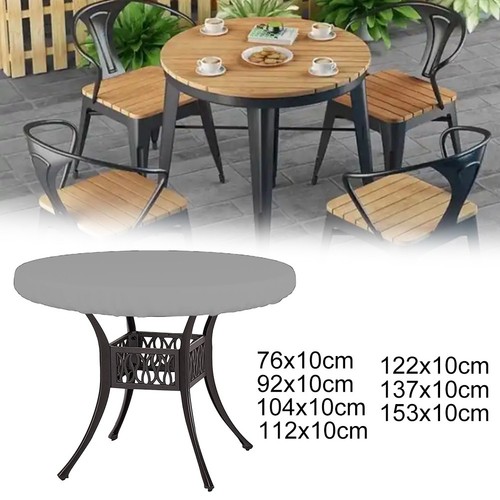 Housse table ronde pour - de,