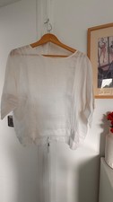 blouse blanche   en 100 %