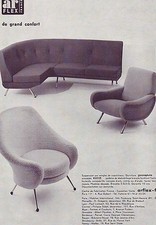 ADVERTISING ADVERTISING 034 1958 ARFLEX high comfort seats