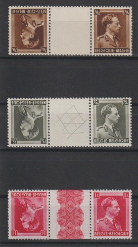 Belgium tête bêche - -, tête-bêche