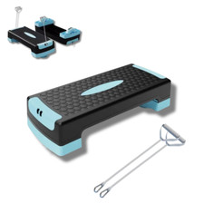 Step Aerobic Pédale Réglable 2 Niveaux Cardio Fitness Yoga Salle De Sport