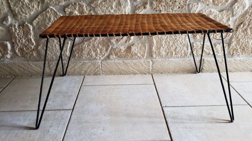 Table basse rotin métal - , raoul