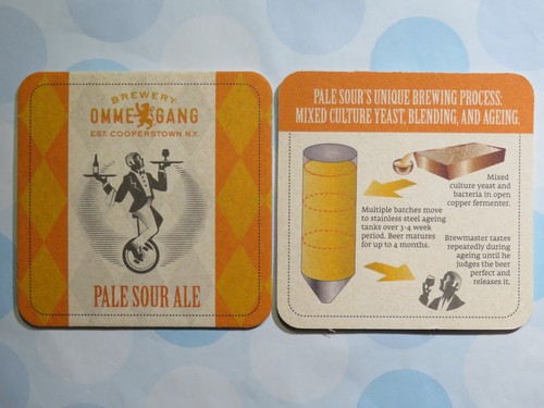 Sous verre bière ommegang - sous-verre,