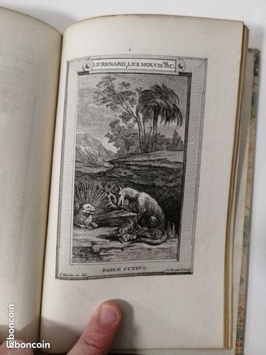 Livre gravures des fables - des,