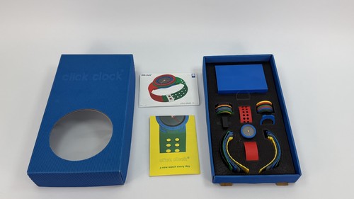 Rare 1995 click clock complete - rare,
